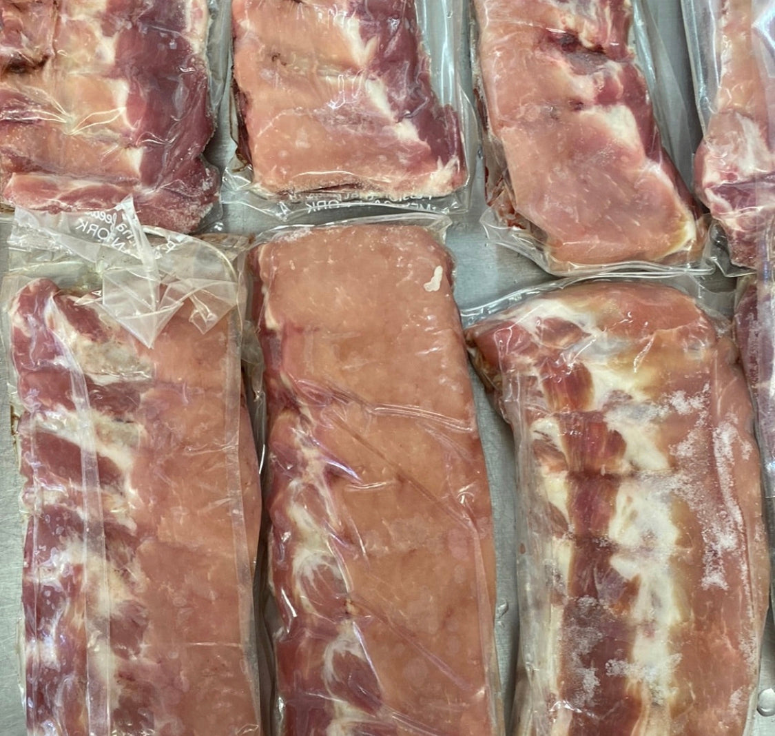PORK - 2 BABY BACK RIBS per package – J&W Meal Butler