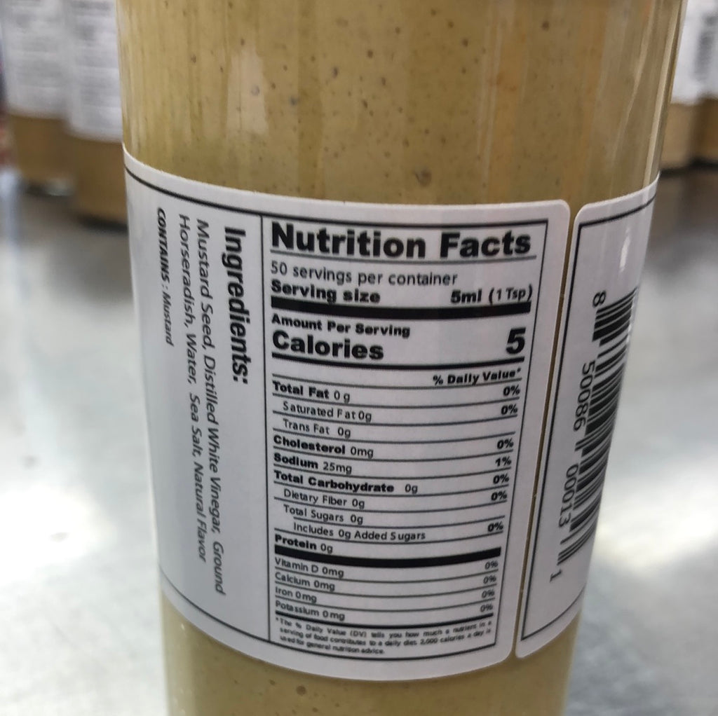 KOZLIKS HORSERADISH MUSTARD