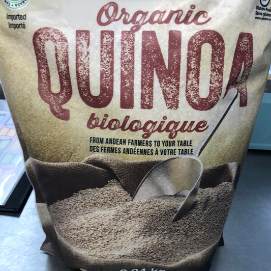 ORGANIC QUINOA - 2.04kg