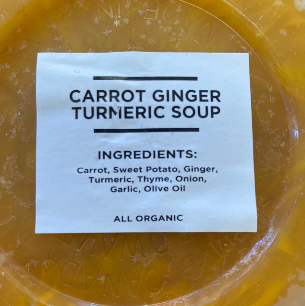 SOUP - CARROT GINGER TURMERIC