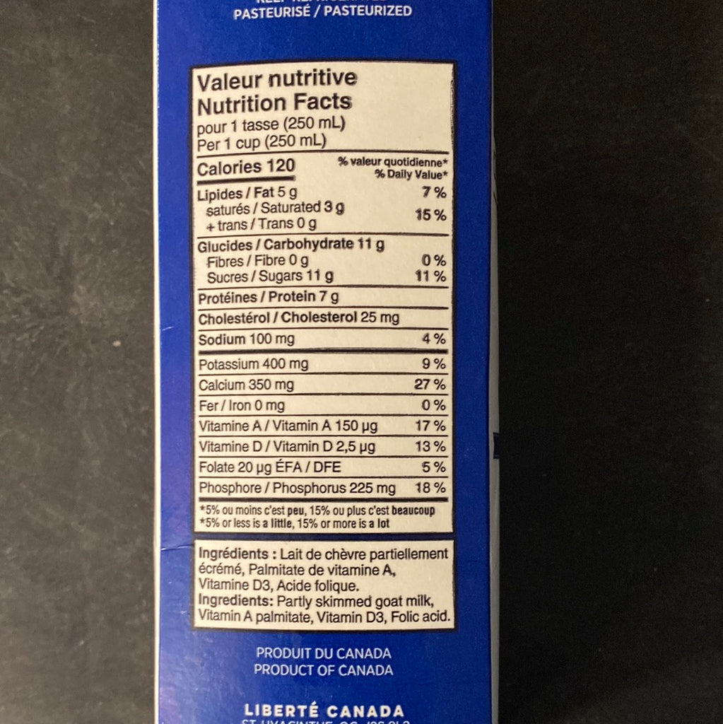 LIBERTE GOAT MILK