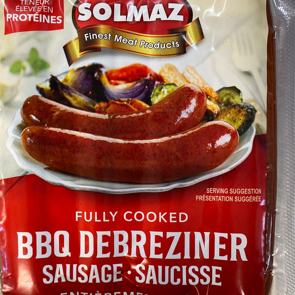 SOLMAZ FULLY COOKED BBQ DEBREZINER SAUSAGES