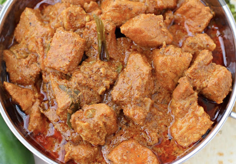 Chicken Breast JAFFNA CURRY - Cooked & Portioned