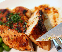 Chicken Breast JERK - Cooked & Portioned