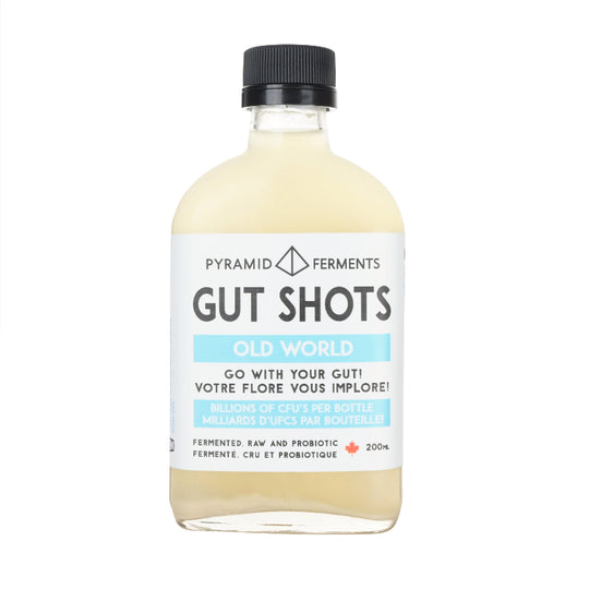 GUT SHOTS - FERMENTED, RAW & PROBIOTIC