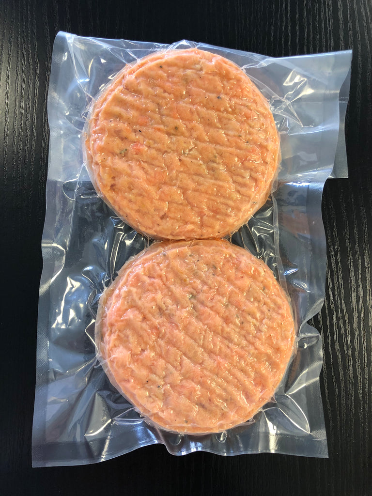 SALMON BURGERS - 2 x 6oz portions
