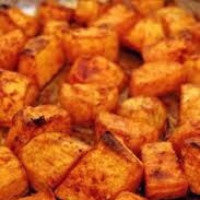 Sweet Potato Chunks - Cooked & Portioned